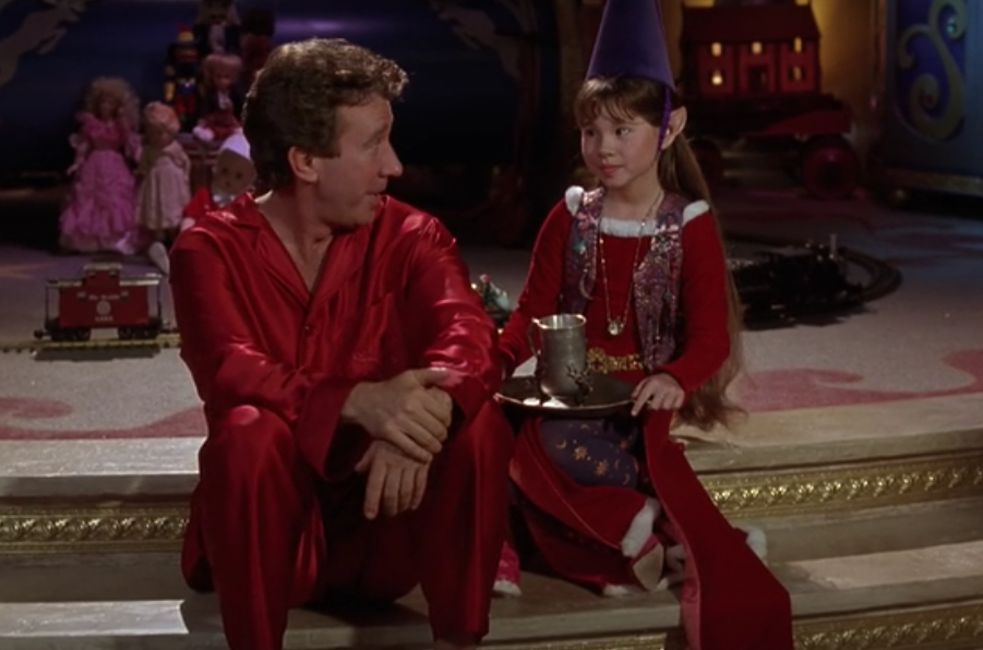 Freeze Frame Calvin Meets Judy The Elf In The Santa Clause That Moment In 