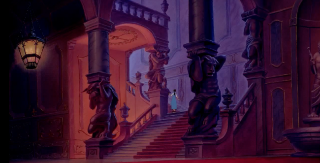That Moment In Beauty And The Beast 1991 Belle And Beast Save Each Other That Moment In