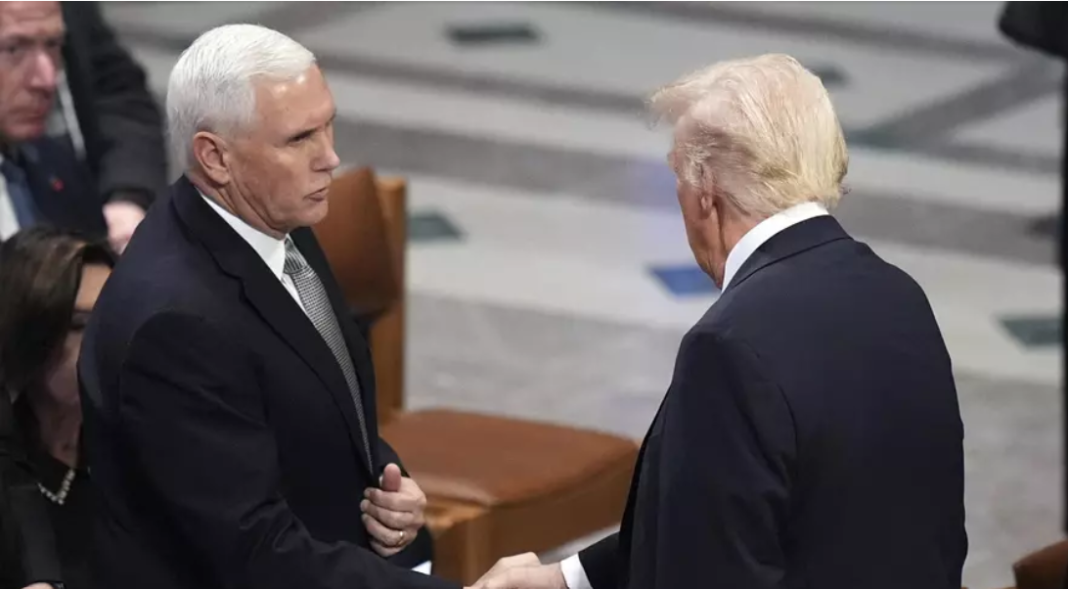 After 4 Years, Pence and Trump Reconnect: ‘Welcomed’ the Interaction