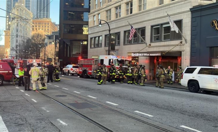 Atlanta Hotel Hit by Carbon Monoxide Leak, Leading to Mass Evacuation and 5 Hospitalized