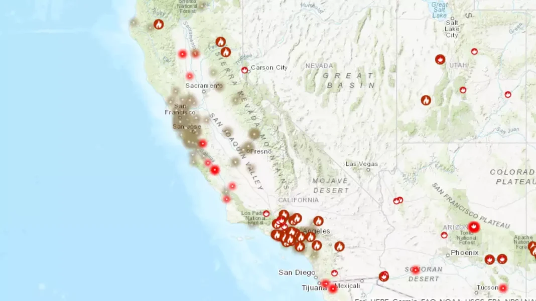 California Fires Force Thousands to Evacuate: Palisades and Altadena Under Threat