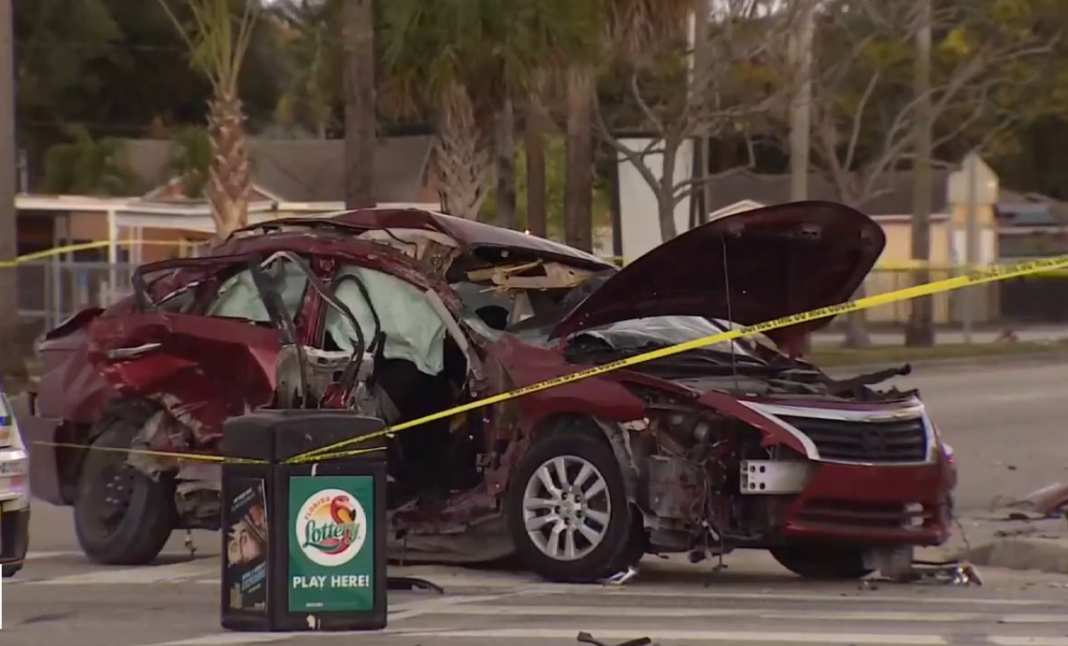 Crime and Consequence: Stolen Vehicle Crash Sends Two to Hospital in Miami-Dade