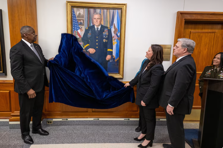 Mark Milley's Portrait Removed: Pentagon Hallway Undergoes Change