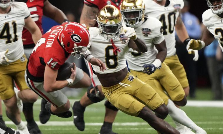 Notre Dame Dominates Georgia to Make CFP Semifinals