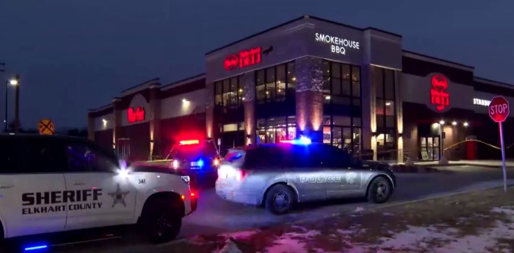 Violent Incident in Indiana: 2 Dead, Officers Wounded in Store Shooting