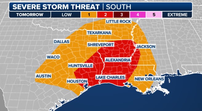 Weather Alert: Storms May Slam Texas & Gulf Coast This Week