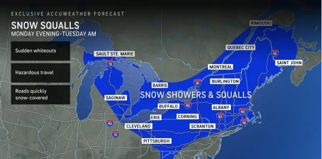 Whiteout Warnings Across the Northeast as Snowstorm Approaches