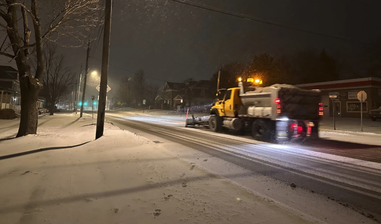 Wintry Blast Causes Skids and Pileups Across Central US