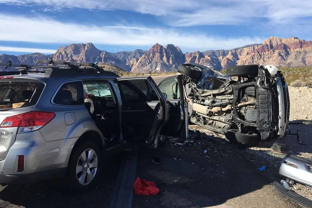 Tragic Roll-Over Crash Near Red Rock Canyon Claims Life of 21-Year-Old